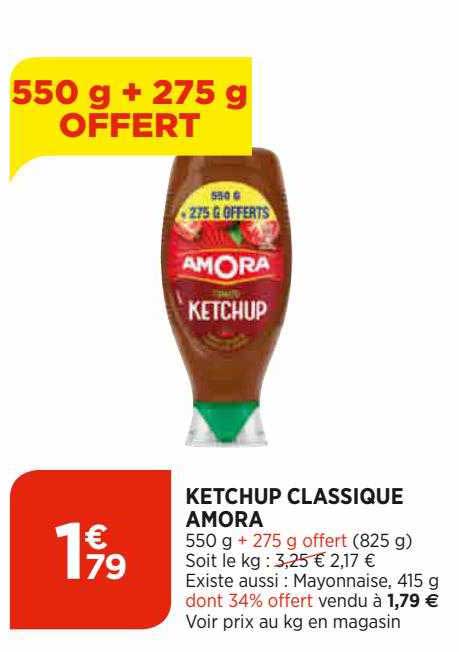 Ketchup Classique Amora