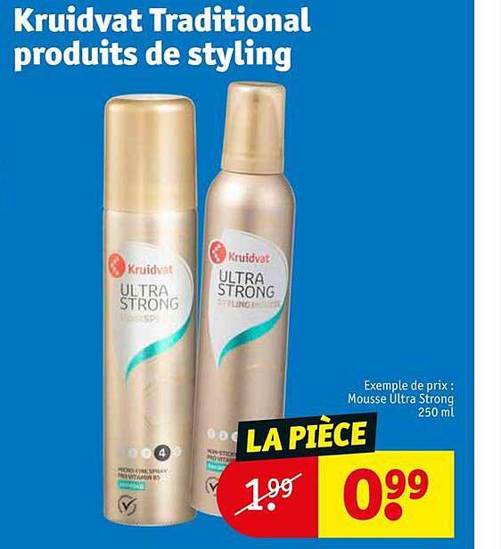 kruidvat traditional produits de styling