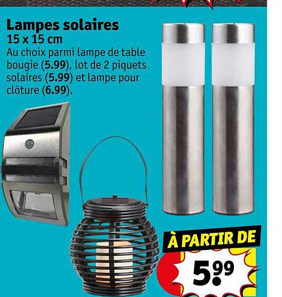 lampes solaires