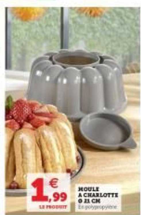 moule à charlotte ø 21 cm