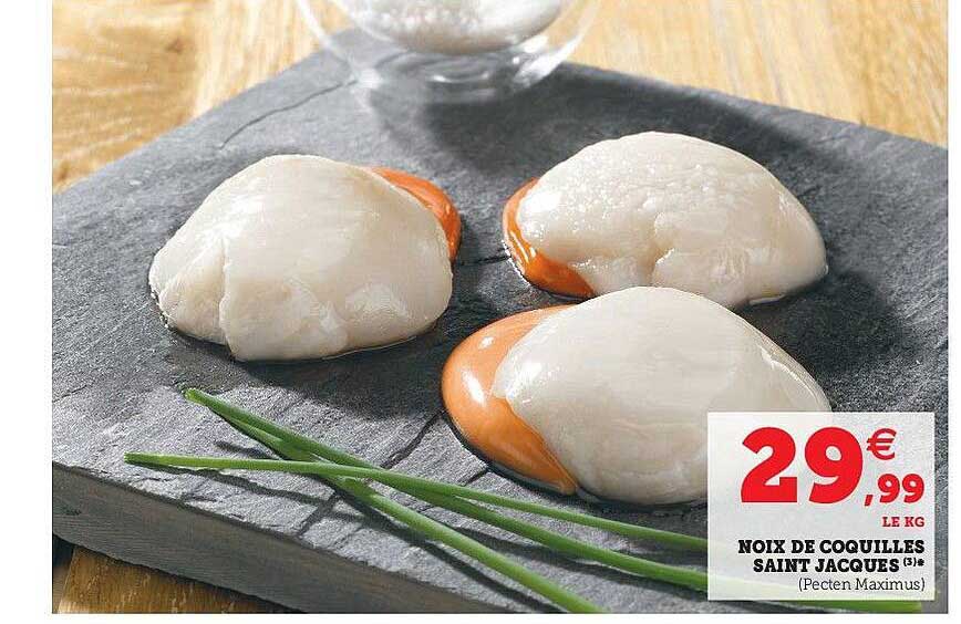noix de coquilles saint jacques