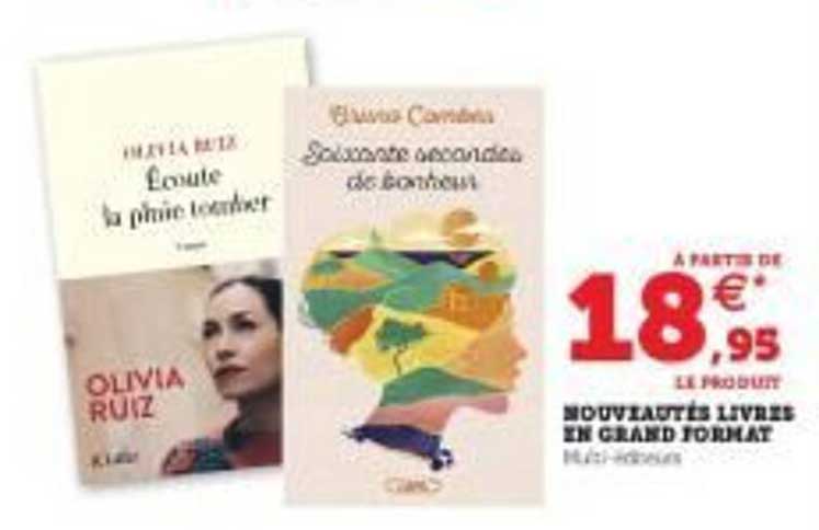 nouveautés livres en grand format