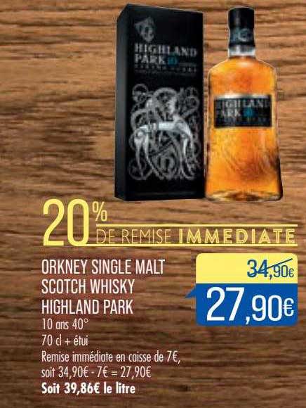 orkney single malt scotch whisky highland park