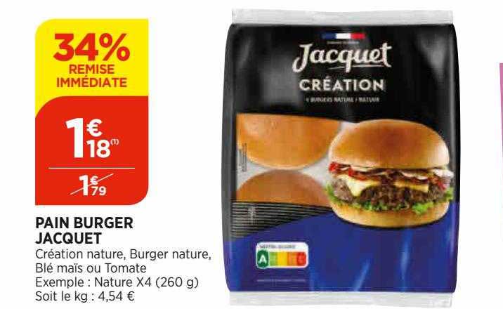 Pain Burger Jacquet