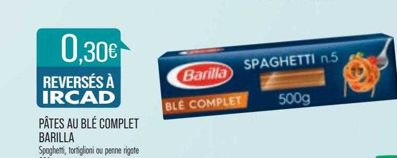 Pâtes Au Blé Complet Barilla