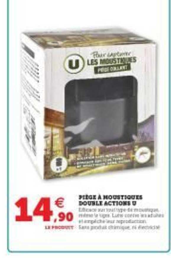 piège à moustiques double actions u