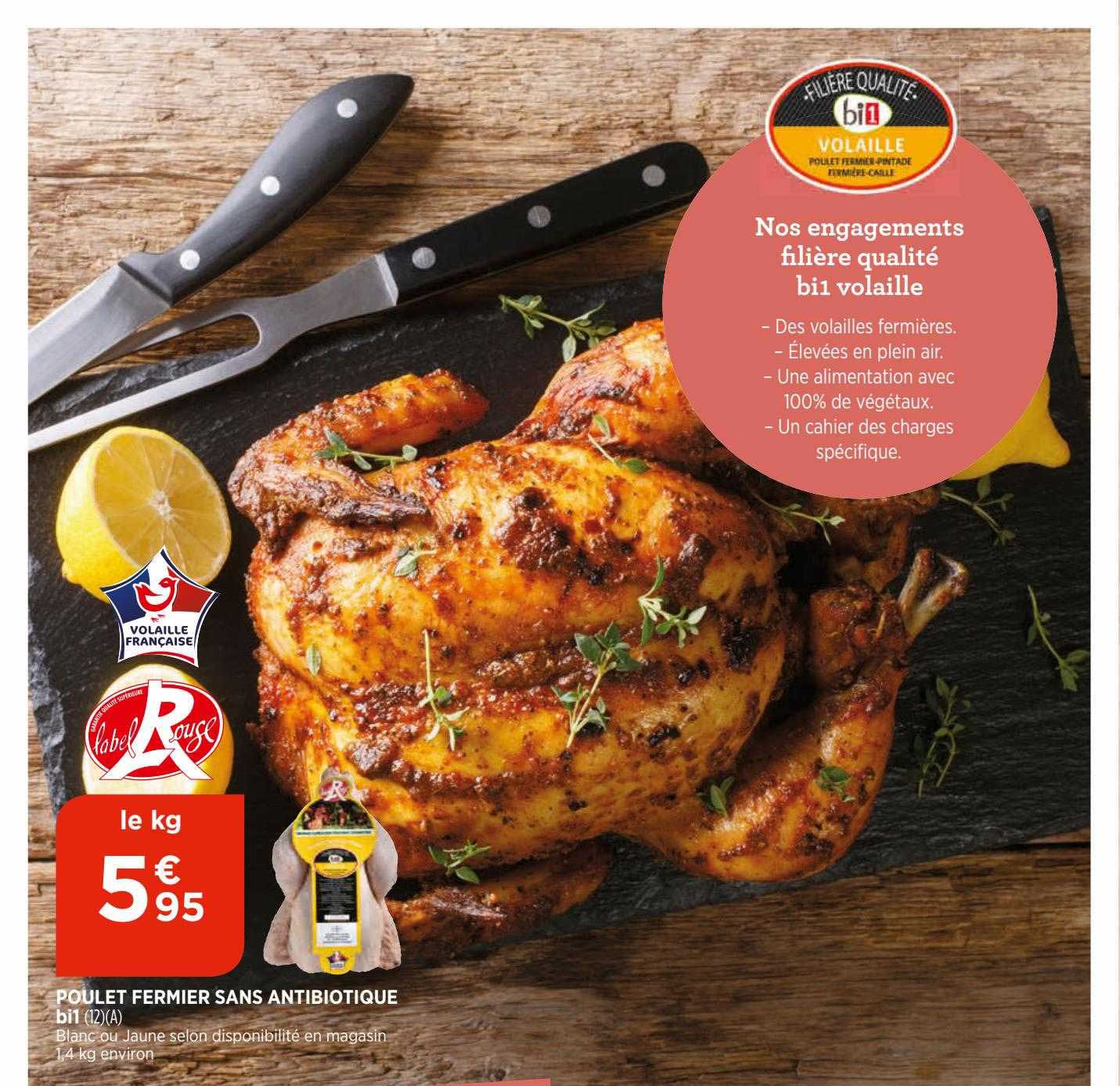poulet fermier sans antibiotique bi1