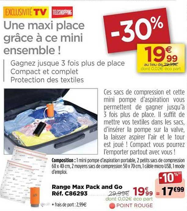 range max pack and go