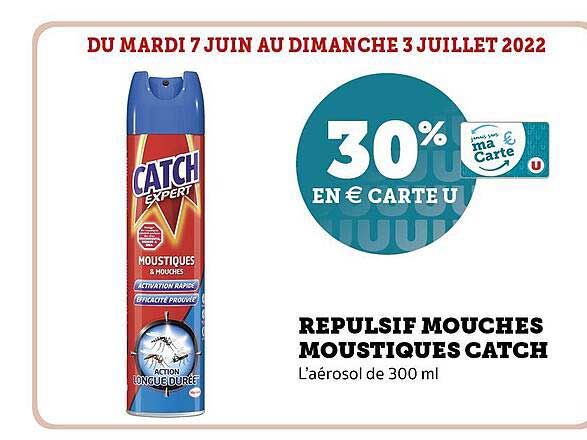 répulsif mouches moustiques catch