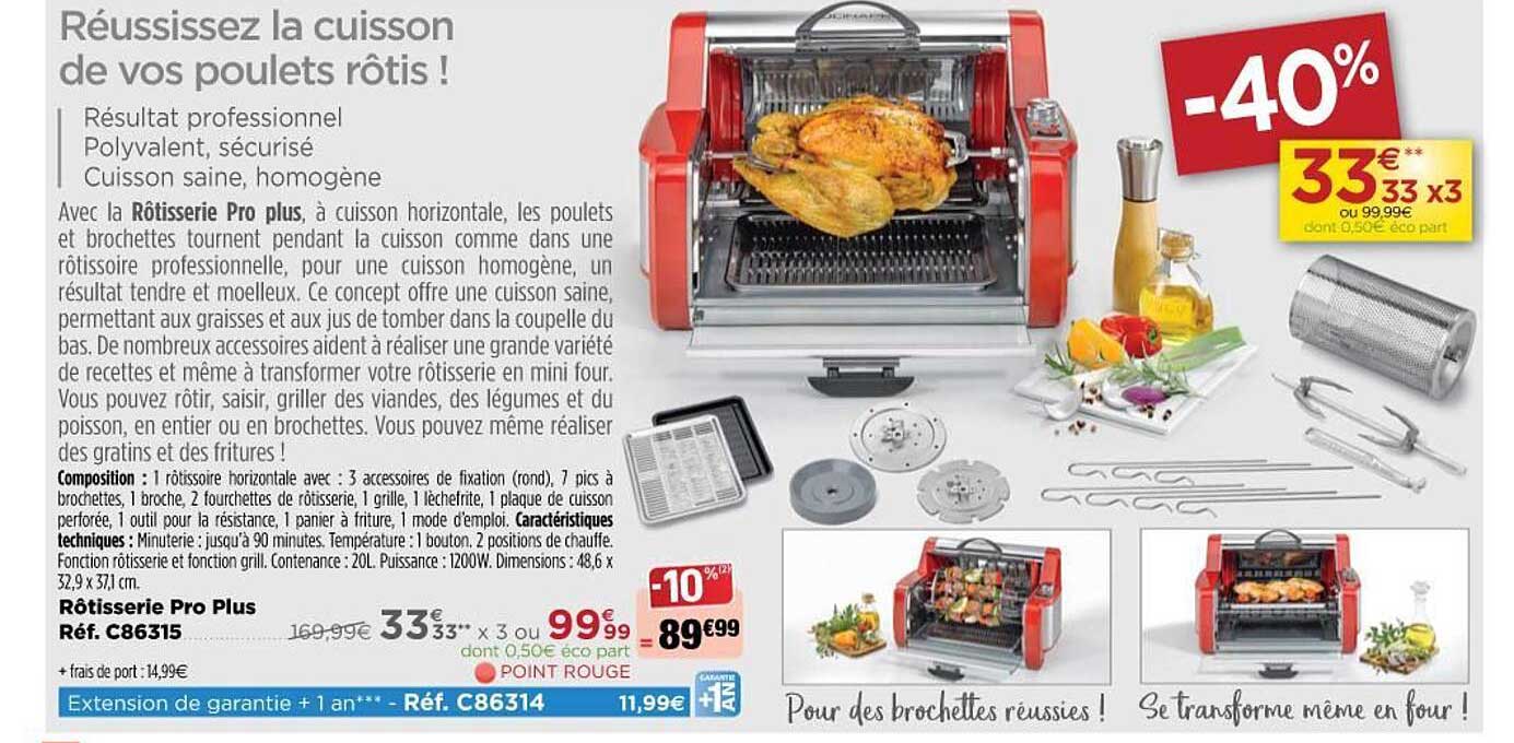 rôtisserie pro plus