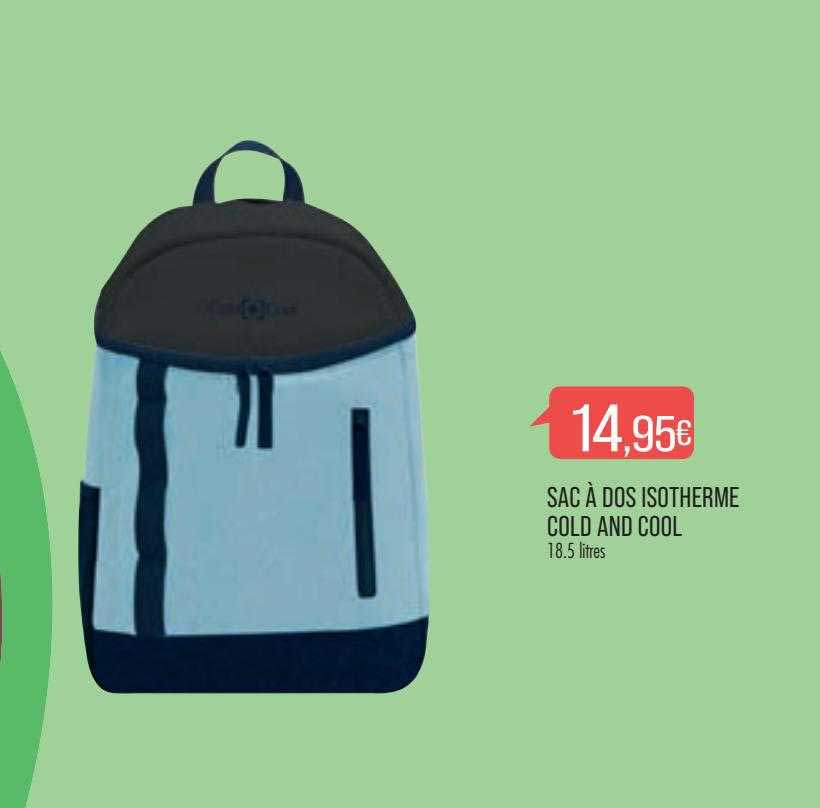 sac à dos isotherme cold and cool