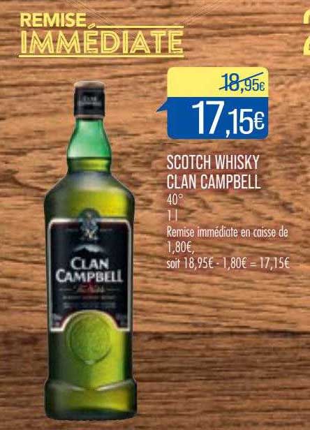 scotch whisky clan campbell