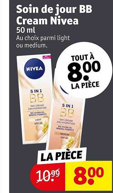 soin de jour bb cream nivea