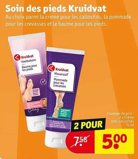 Soin Des Pieds Kruidvat