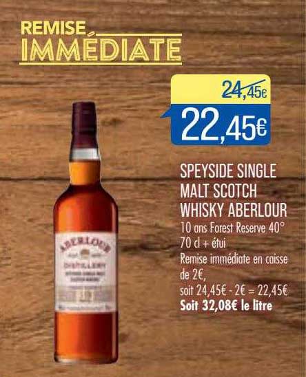 Speyside Single Malt Scotch Whisky Aberlour