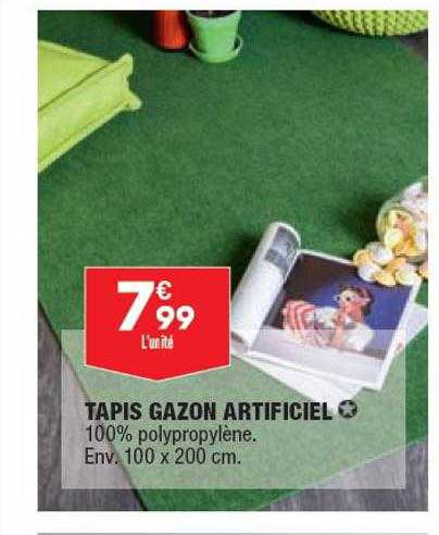 tapis gazon artificiel