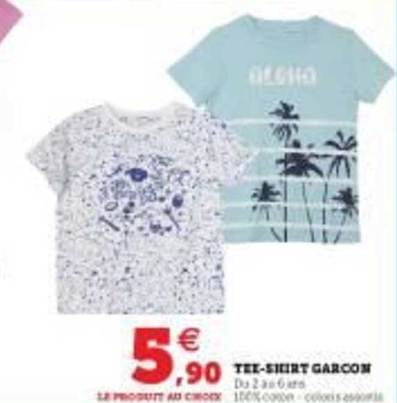 tee-shirt garçon