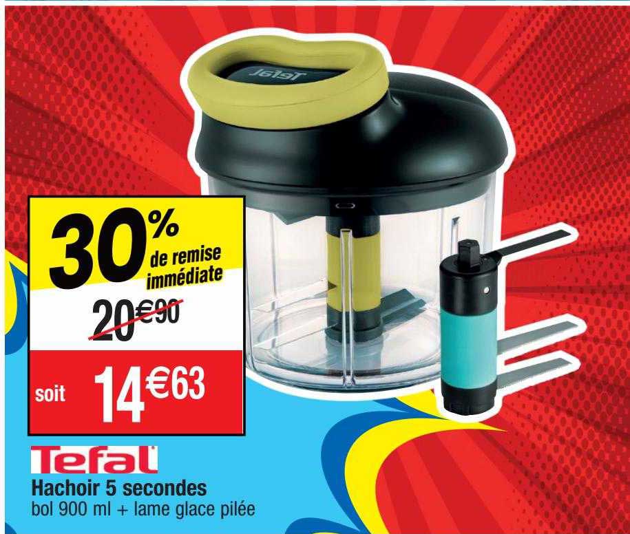 tefal hachoir 5 secondes