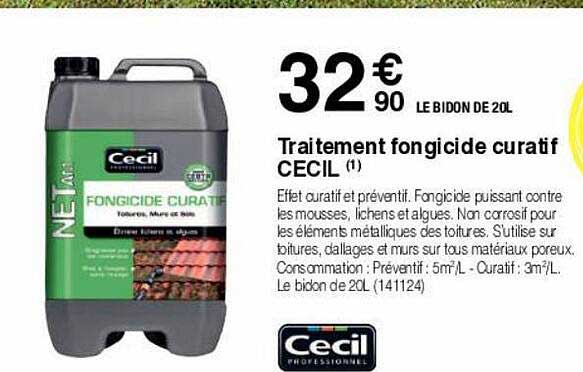 traitement fongicide curatif cecil