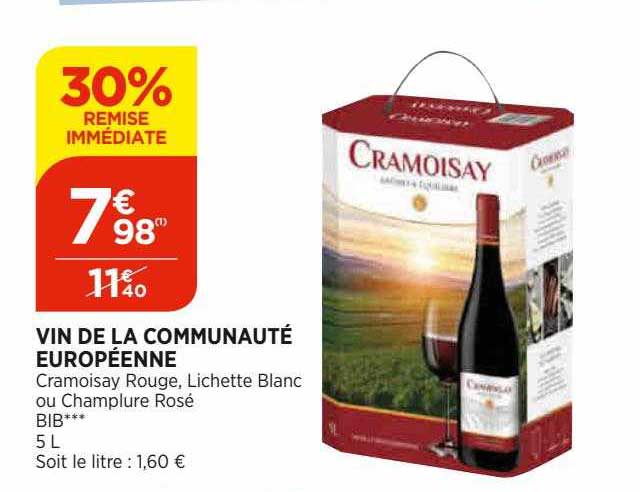 vin de la communauté européenne
