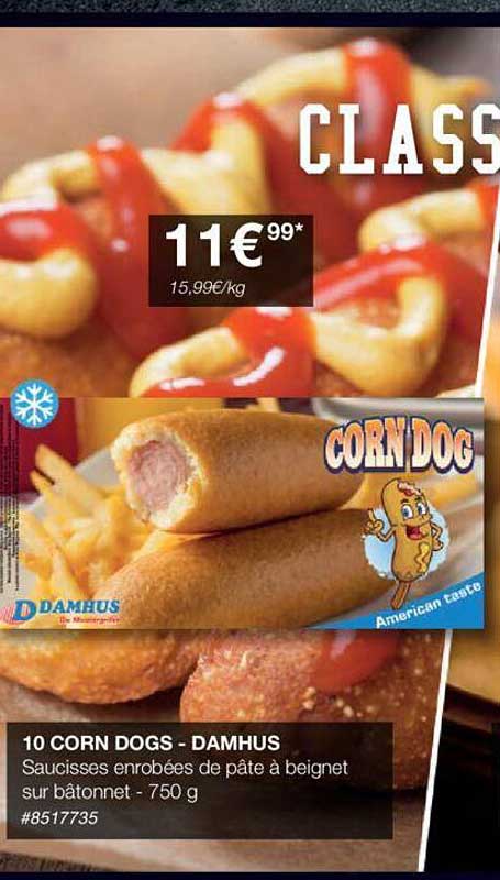 10 corn dogs - damhus