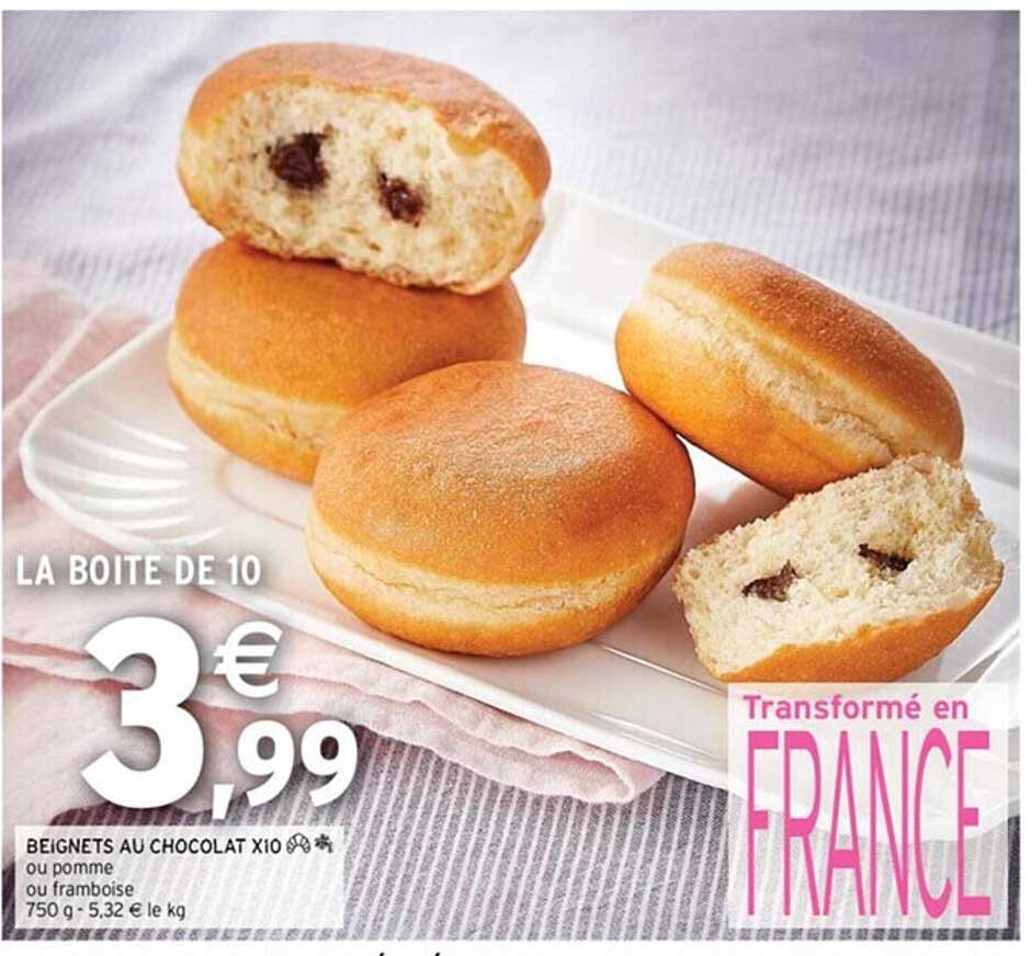 Beignets Au Chocolat X 10
