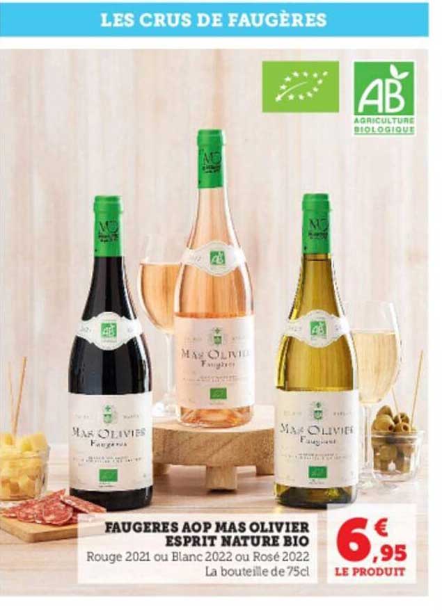 faugères aop mas olivier esprit nature bio