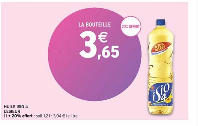 Huile Isio 4 Lesieur