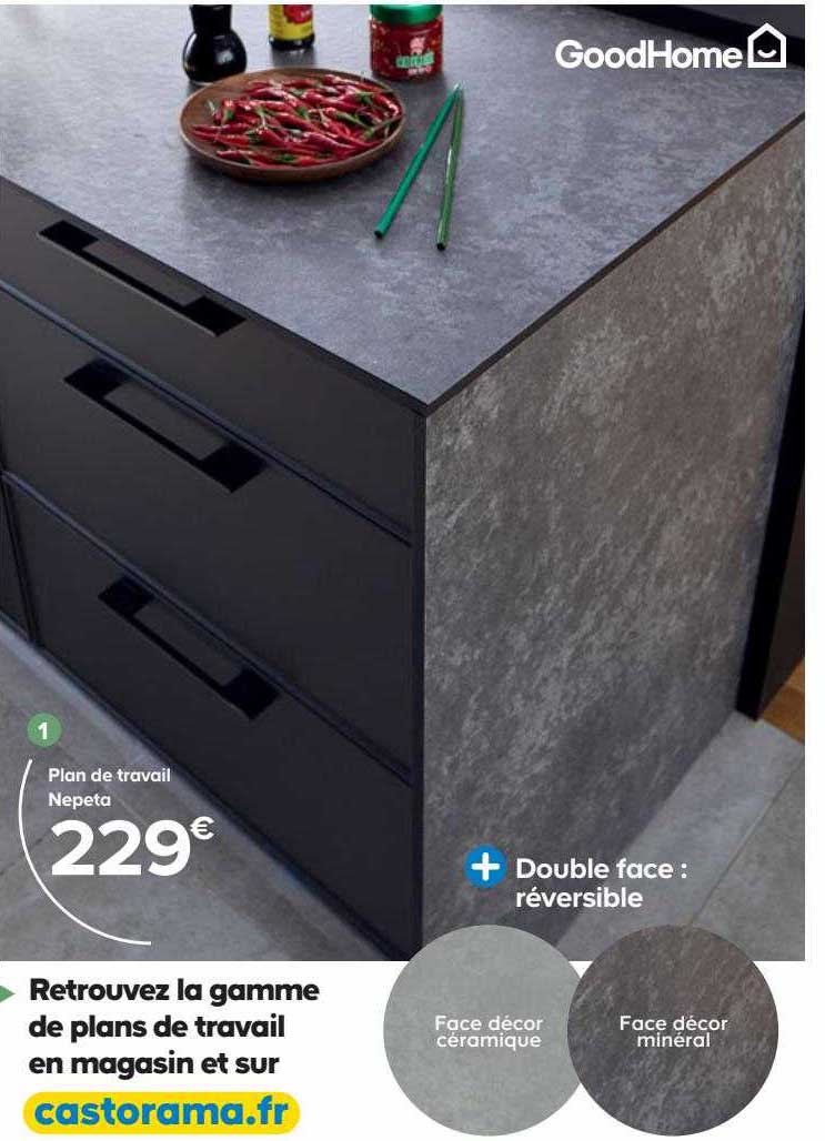 Plan De Travail Nepeta GoodHome