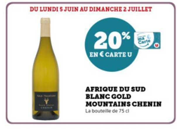 afrique du sud blanc gold mountains chenin