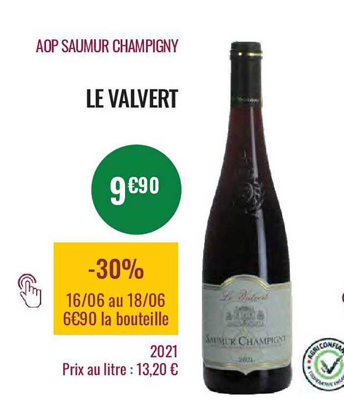 aop saumur champigny le valvert