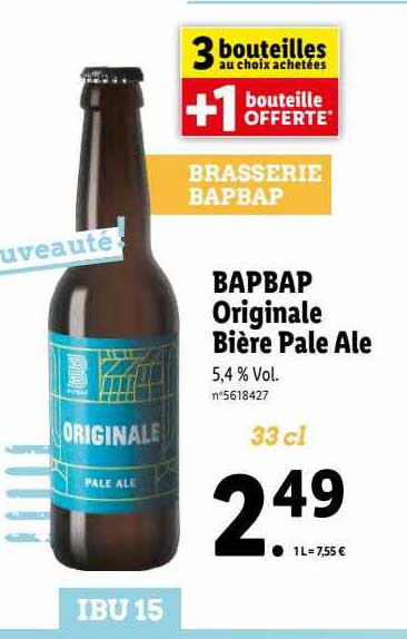 bapbap originale bière pale ale