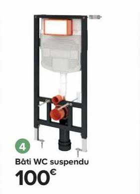 bâti wc suspendu