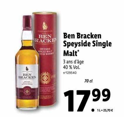 ben bracken speyside single malt