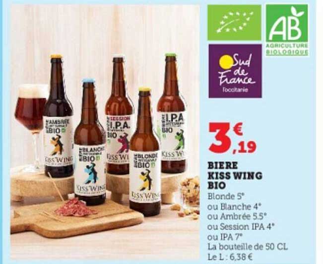 bière kiss wing bio