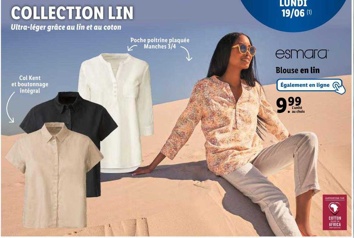 Blouse En Lin Esmara