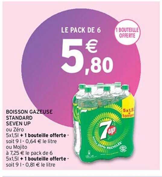 Boisson Gazeuse Standard Seven Up
