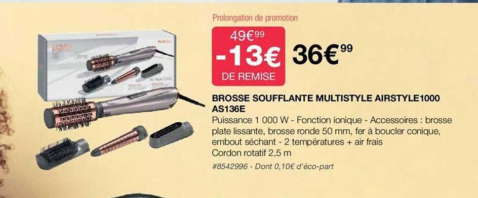 Brossse Soufflante Multistyle Airstyle1000 As136e