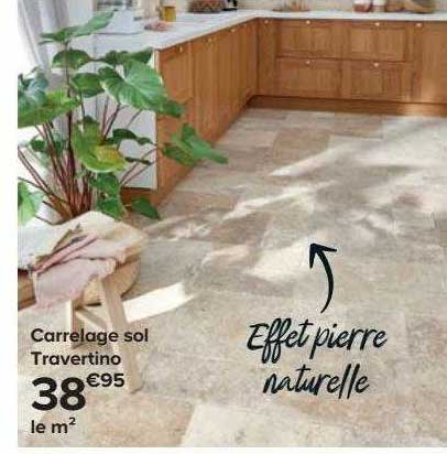 Carrelage Sol Travertino