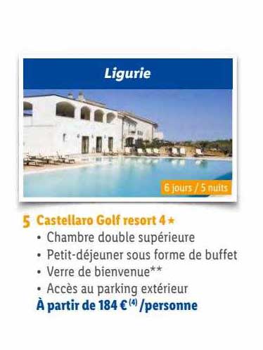 castellaro golf resort 4*