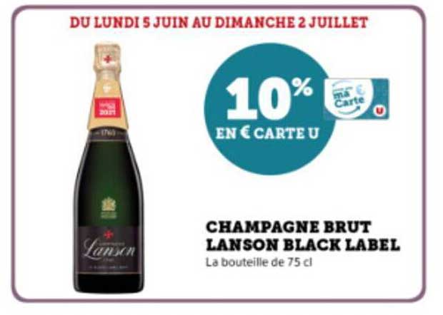 Champagne Brut Lanson Black Label