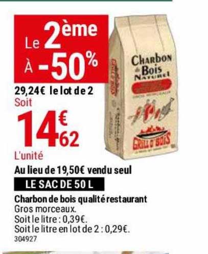 Charbon De Bois Qualité Restaurant