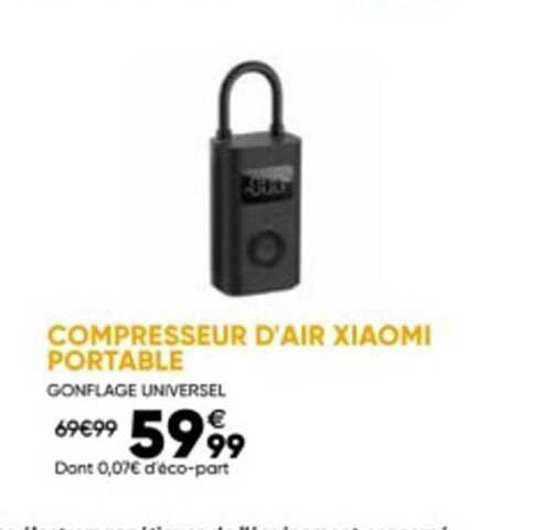 compresseur d'air xiaomi portable