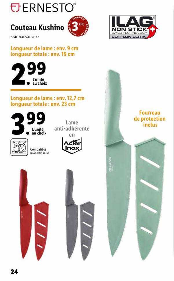 Couteau Kushino Ernesto