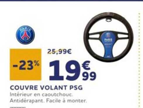 couvre volant psg