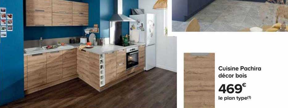 Cuisine Pachira Décor Bois