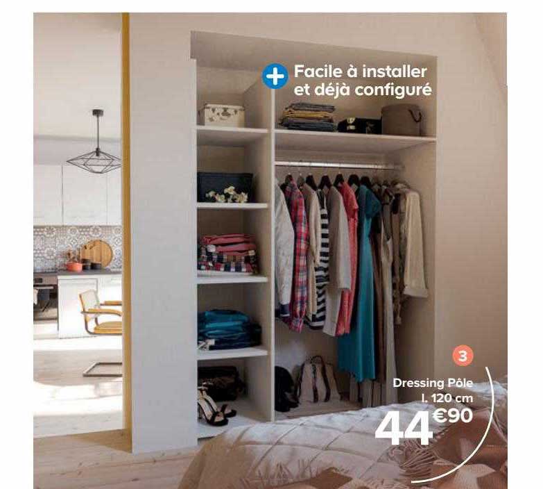dressing pôle l. 120 cm