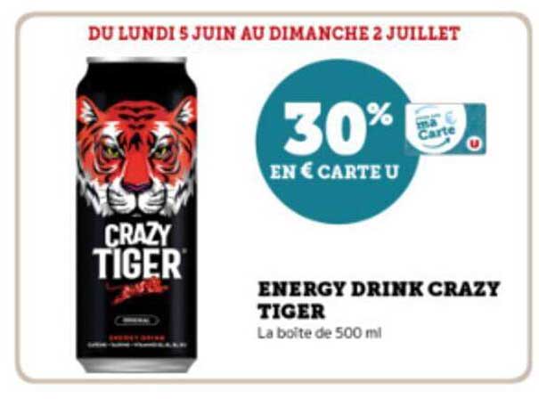 energy drink crazy tiger