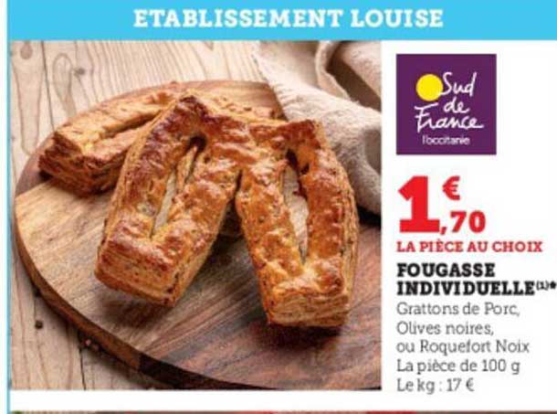 fougasse individuelle