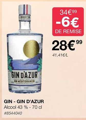 gin - gin d'azur